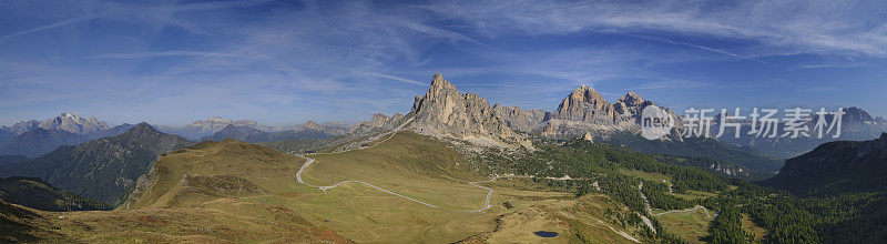 Giau pass (Dolomites -意大利)